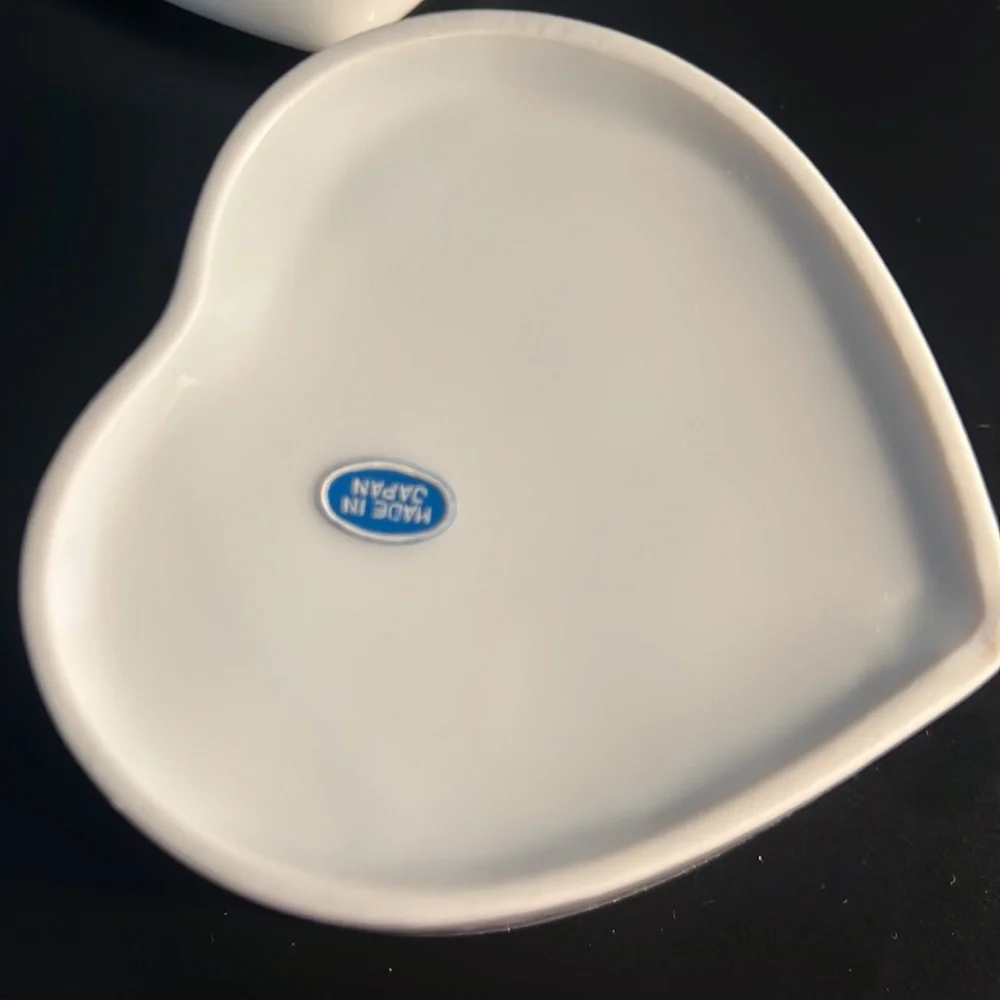 Heart Shaped Dish with Lid